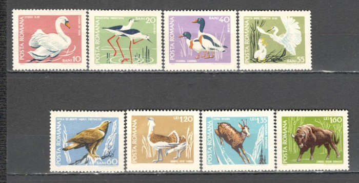 Romania.1968 Fauna din rezervatii naturale ZR.294