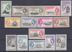 DB1 Ins. Falkland 1956 Corabii Vapoare 15 v. MNH