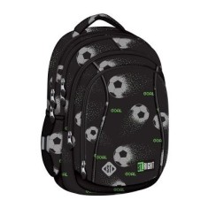 Ghiozdan scolar Majewski ST Right, BP04, Pixel Balls, 4 compartimente, 43 x 32 cm