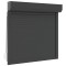 vidaXL Oblon rulant, antracit, 100 x 100 cm, aluminiu