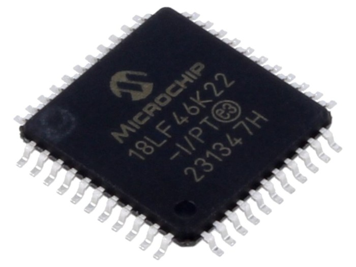 Microcontroler PIC 64MHz TQFP44
