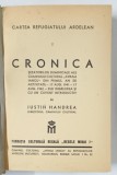 CRONICA SEZATORILOR DUMINICALE ALE CAMINULUI CULTURAL" AVRAM IANCU " DIN PRIMUL AN DE ACTIVITATE-IUSTIN HANDREA 1942