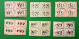 TIMBRE ROM&Acirc;NIA MNH LP626/1966 Dansuri populare - Bloc de 4 timbre