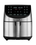 Tesla AF701BX &ndash; Friteuză cu aer cald 7L, 1700W, Touch Screen, Negru-Inox