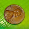 9785-Moneda veche 1 Cent USA 1960 bronz stare buna.
