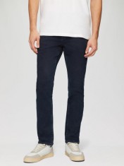 Blugi barbati Nelio, cu talie medie, croiala Slim Fit, Slim Leg, Indigo, W36 L30