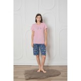 Pijama Dama Baki Capri 5017