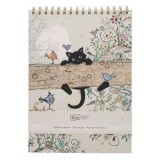 Carnet de schite Bug Art Chaton branche, Kiub