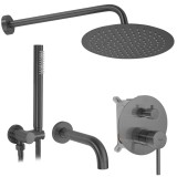 Set &icirc;ncastrat cadă și duș Rea Lungo Titan + BOX
