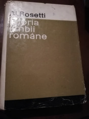 Istoria limbii Romane - Al.Rosetti foto