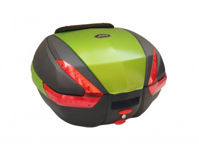 Portbagaj top case moto 50 x 43 x 30 cm, 35 litri verde foto