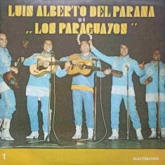 Disc vinil, LP. Luis Alberto Del Parana si Trio Los Paraguayos In Romania VOL.1-LUIS ALBERTO DEL PARANA SI LOS P
