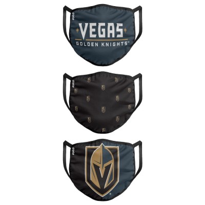 Vegas Golden Knights măști Foco set of 3 pieces EU - dospěl&amp;aacute; velikost foto