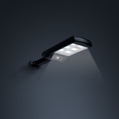 Reflector solar cu senzor de mișcare cu telecomandă - perete - 6 LED-uri foto