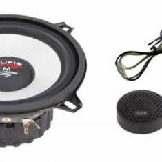 KIT Difuzoare auto pe 2 cai audio 5" 130 mm Sistem Component M 130 EVO 2 Crossover plug'n'play 2x120/80 watt impedanta 3 ohm A CarStore Technology