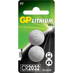 Baterie plata GP CR2032 210mAh 3V Lithium x2 Con?inutul pachetului 1x Blister foto