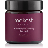 Mokosh Fig &amp; Charcoal masca de fata pentru curatare cu efect de netezire 60 ml