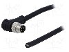 Conector M8, 5 pini, clasa etanseitate IP65, IP67, DEGSON ELECTRONICS - PM-M8B-05P-MM-SR7A01-00A(H)