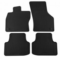 Set 4 covorase auto din cauciuc PETEX, negru, compatibil cu compatibil cu SKODA Octavia III Limousine 02/2013m Kombi 05/2013, Octavia Scout 10/2014- 2