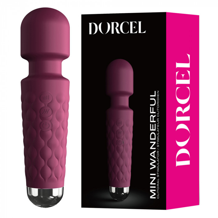 Vibrator de tip baghetă. Excitație și stimulare puternică. Dorcel