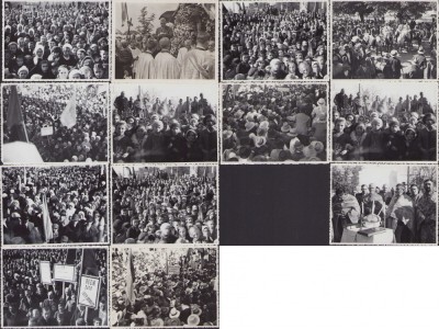 HST 211S Lot 13 poze mare manifestație antirevizionistă Oradea anii 1930 foto