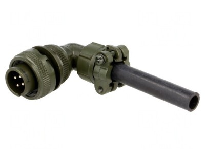 Conector circular din aluminiu 14S 2P foto