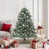 VidaXL Brad de Crăciun artificial cu 150 LED Verde 105 x 105 x 150 cm 3395224
