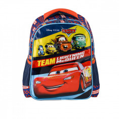 Ghiozdan cu un compartiment Team Lighting McQueen, Cars