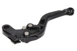 Maneta ambreiaj 4RIDE culoare: negru, standard ajustat (scurt) pentru APRILIA RSV, TUONO; SUZUKI GSX-R, GSX-S; YAMAHA FZ1, FZ6, FZ8, FZS, MT-07, MT-09