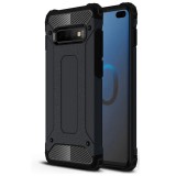 Cumpara ieftin Husa pentru Samsung Galaxy S10 Plus, Techsuit Hybrid Armor, Black