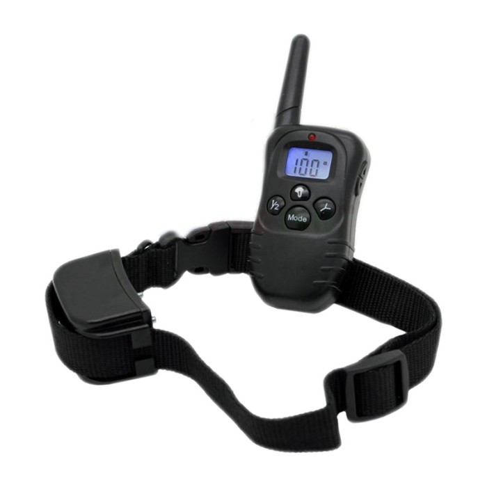 Zgarda electrica pentru dresaj, LCD, 300 m, reincarcabila Zgarda electrica pentru dresaj, LCD, 300 m, reincarcabila
