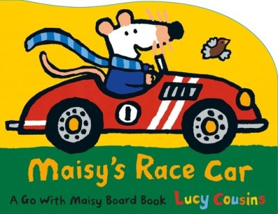 Maisy&amp;#039;s Race Car: A Go with Maisy Board Book foto
