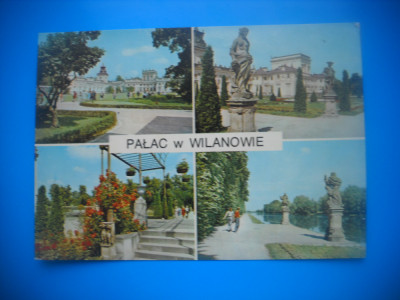 HOPCT 84494 PALATUL WILANOWIE -VARSOVIA POLONIA -NECIRCULATA foto