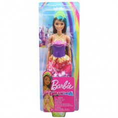 Papusa Barbie Dreamtopia - Printesa cu coronita galbena