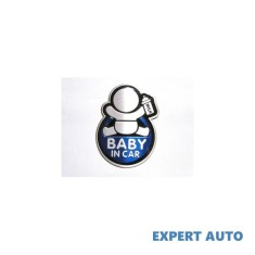 Abtibild &ldquo;baby in car&rdquo; fundal albastru forma in relief cod:ts-129 Alta marca Alt model #7