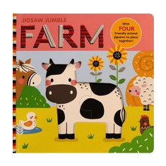 Jigsaw Jumble: Farm - Puzzle Book