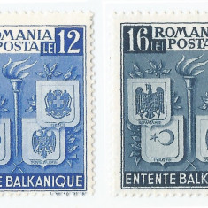 România, LP 137/1940, Intelegerea Balcanica, MNH