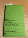 Psychologie und Geisteskrankheit/ Michel Foucault