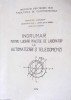 INDRUMAR PENTRU LUCRARI PRACTICE DE LABORATOR LA AUTOMATIZARI SI TELECOMENZI-L. SEBASTIAN, I. OLAH, C. BOTA-278542