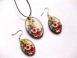 set bijuterii lemn 40451