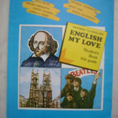 English My Love-Student's book