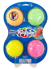 Spuma de modelat cu sclipici Playfoam? - Set 4 culori PlayLearn Toys foto