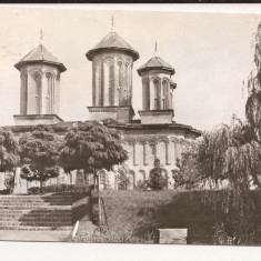 Carte Postala veche - Snagov - Biserica veche a Manastirii , circulata 1972