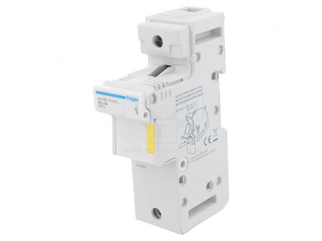 Separator cu Fuzibil pentru Șină DIN 22x58mm 125A 690V IP20