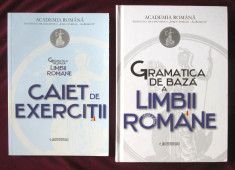 GRAMATICA DE BAZA A LIMBII ROMANE + CAIET DE EXERCITII, G. Pana Dindelegan, 2016 foto