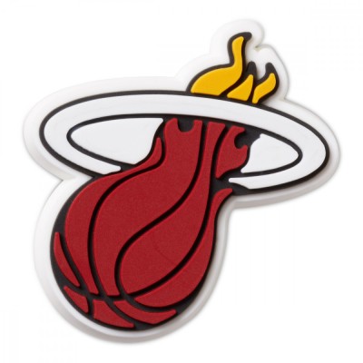 Jibbitz Crocs NBA Miami Heat Logo foto