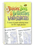 Daisies, Bees &amp; Butterflies Word Searches