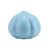 Presa manuala pentru usturoi, flippy, model usturoi, 7 x 7.5 cm, din plastic, albastru deschis