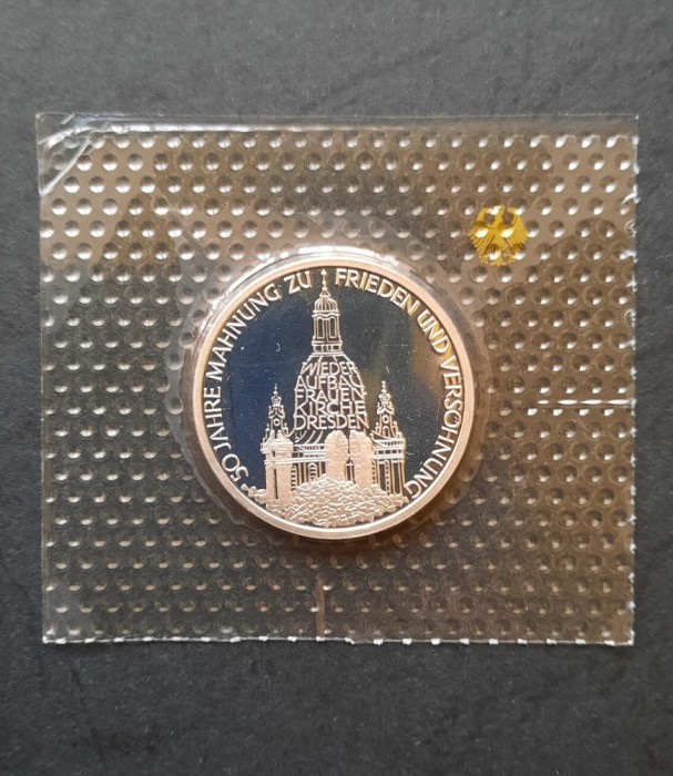 10 DM &quot;Frauenkirche in Dresden&quot; 1995 J, Germania - G 4186