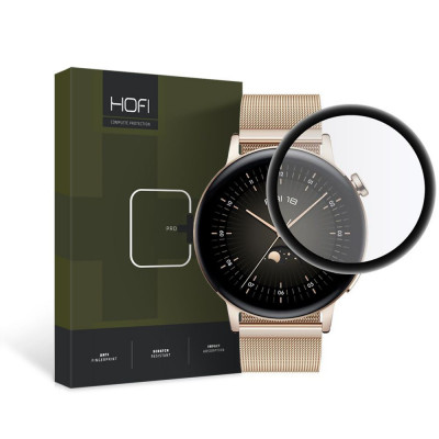Folie de protectie Hofi Hybrid Pro+ pentru Huawei Watch Gt 3 (42 mm) Negru foto